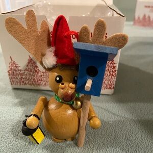 NIB Steinbach Reindeer Christmas Ornament